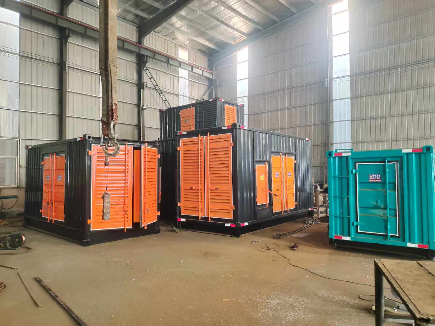 和龙500kw柴油发电机组可以带动多少功率设备？
